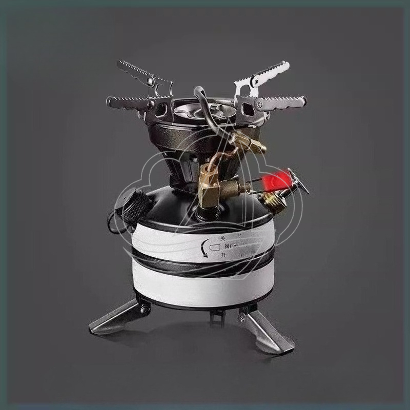 Camping Cooking Kit - All-in-One Tragbares Camping-Kocher-Set Multi-Fuel-Brenner für Outdoor-Picknick-Kochen