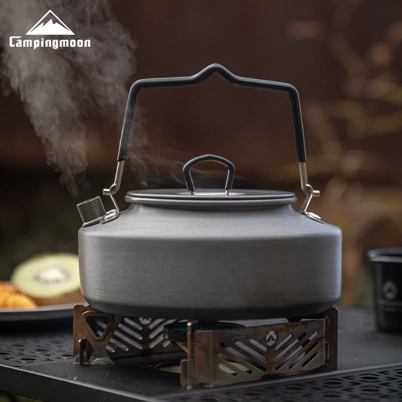 Camping Cooking Set 2 Person - Camping Moon Camping Teekanne, Outdoor-Wasserkocher, tragbare