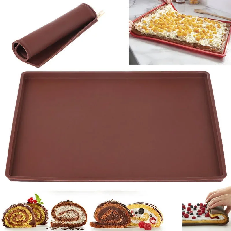 Camping Cooking Mat - Silikon Back Matte Kuchen Rolle Pad