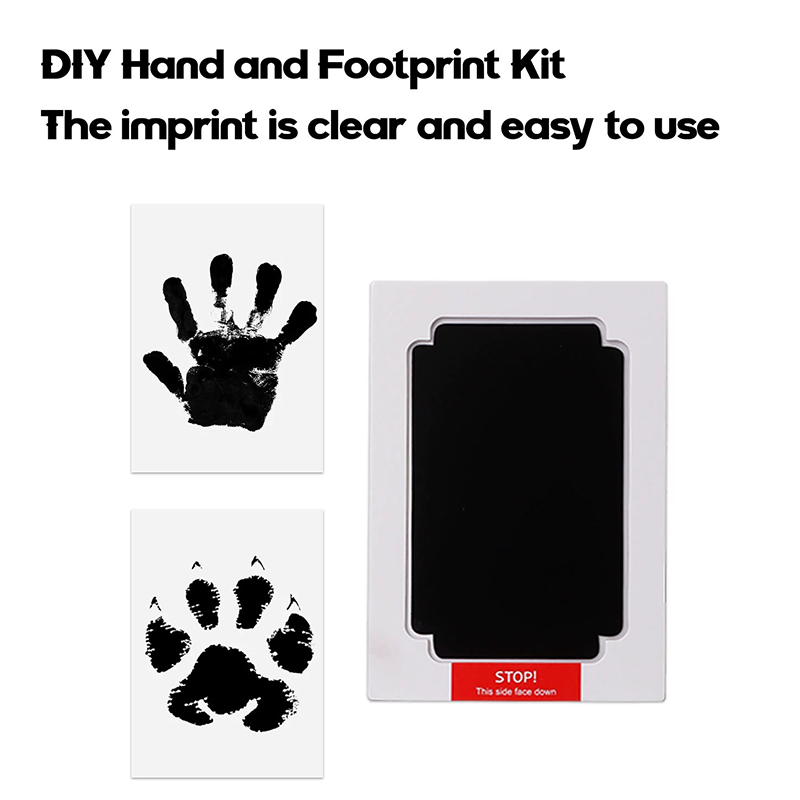Camping Cooking Kit - Ungiftiges Baby Hand- und Fußabdruck-Set Haustier