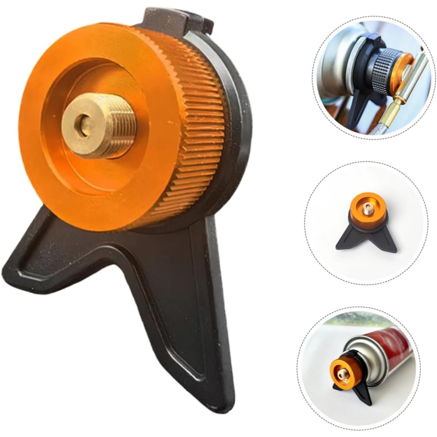 Camping Cooking Propane - Propan-Tank-Zubehör Gastank-Adapter Campingbedarf Kleiner Propan-Konverter Gasnachfüllwerkzeug