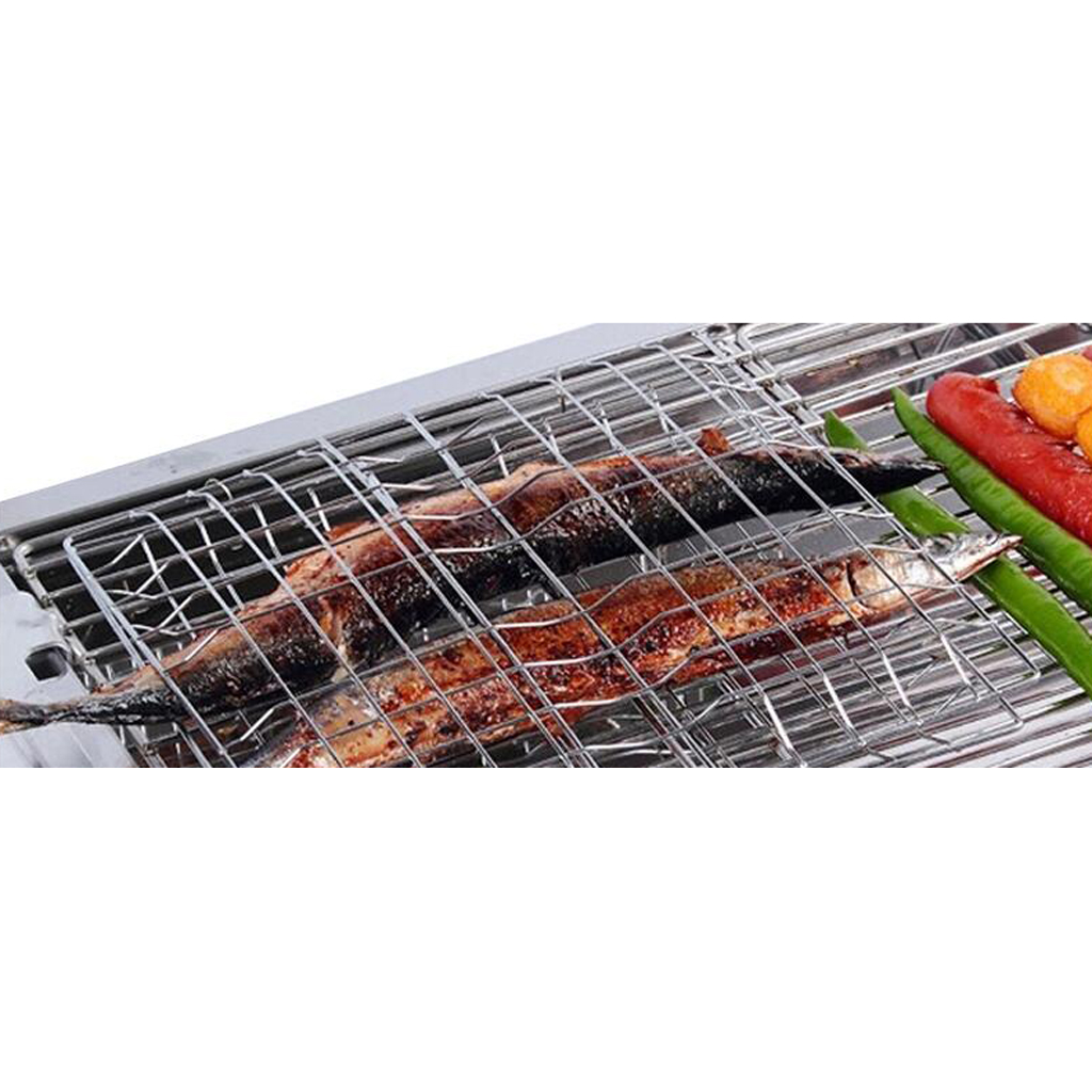 Camping Cooking Set - Hochwertiger BBQ-Korb Grillzubehör Drahtnetz-Werkzeug für Outdoor-Kochen