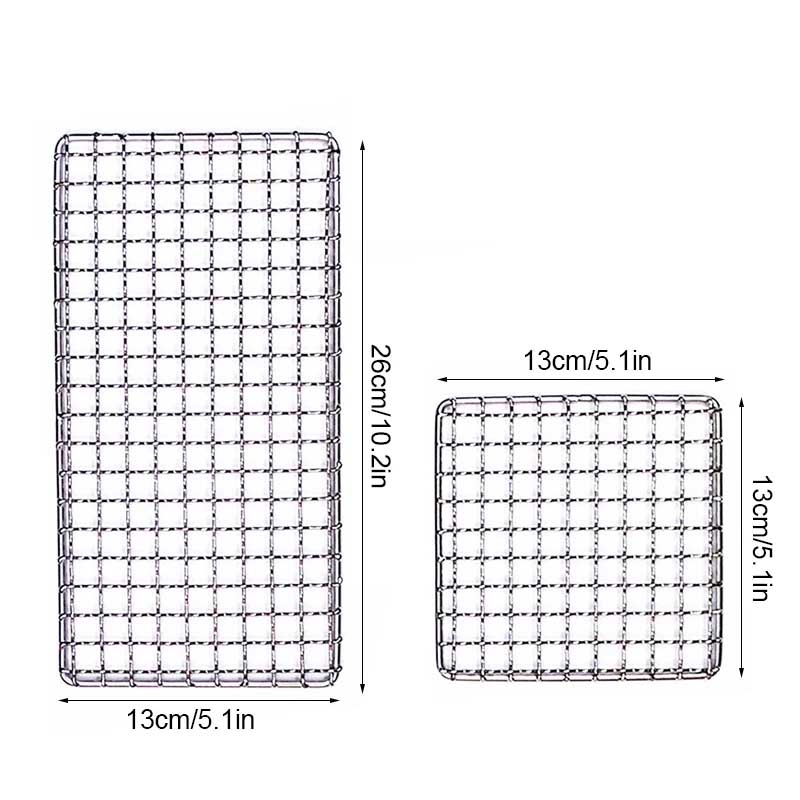 YOMEEI 2Pcs Edelstahl Grill Ne – Camping Cooking Mesh Bewertung und Preis