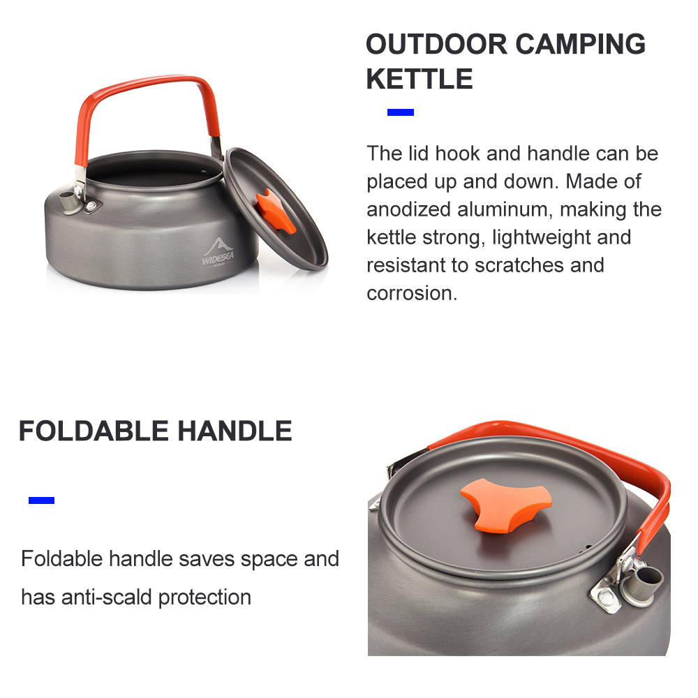 Widesea 1,1 L 2L 1,5 L Camping – Camping Cooking Kit Bewertung und Preis