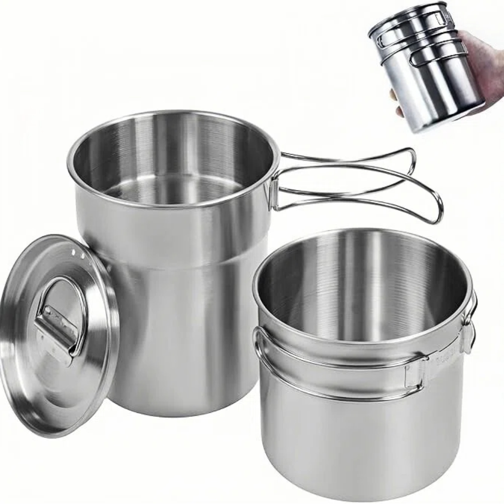 Faltbare Campingbecher, Campin – Camping Cooking Set Bewertung und Preis