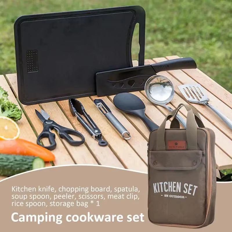 8-teiliges Camping-Kochgeschir – Camping Cooking Recipes Bewertung und Preis
