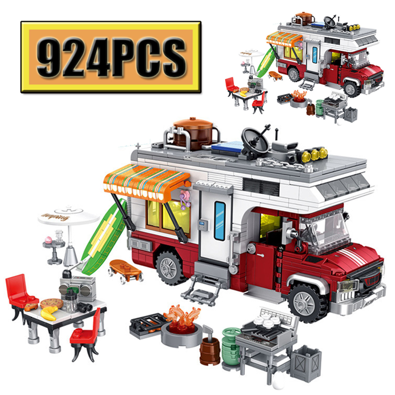 MOC 924PCS City Series Camping – Camping Cooking Gifts Bewertung und Preis
