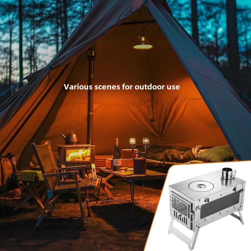Tragbarer Zeltherd aus Edelsta – Camping Cooking Tent Bewertung und Preis