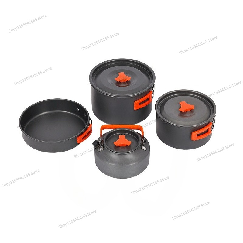 Für Outdoor-Camping Kochgeschi – Camping Cooking Set For 4 Bewertung und Preis