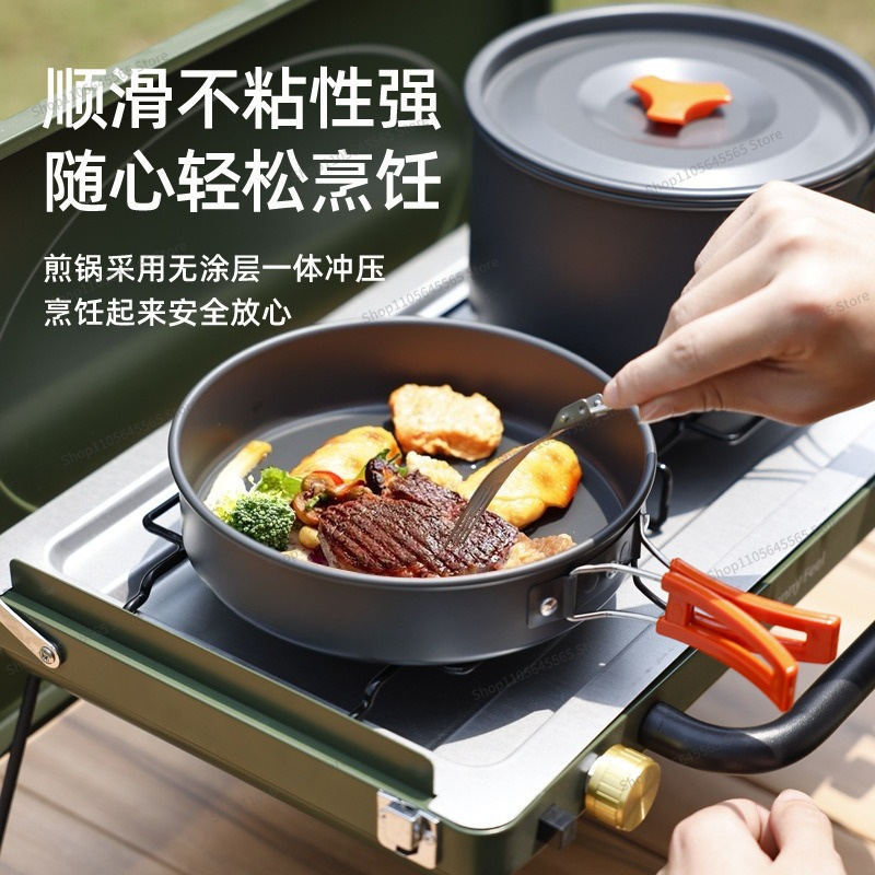 Für Outdoor-Camping Kochgeschi – Camping Cooking Set For 4 Bewertung und Preis