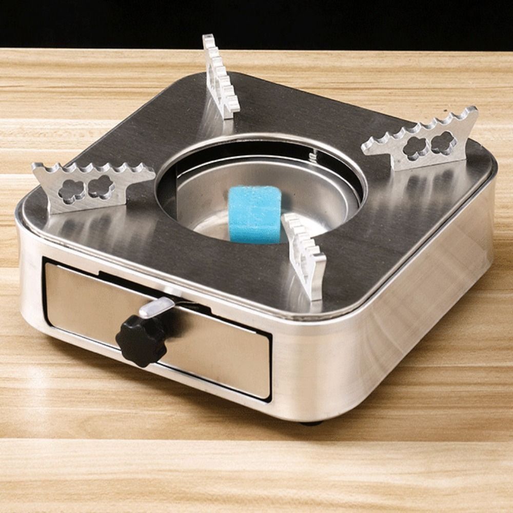Tragbarer quadratischer Edelst – Camping Cooking Alcohol Bewertung und Preis