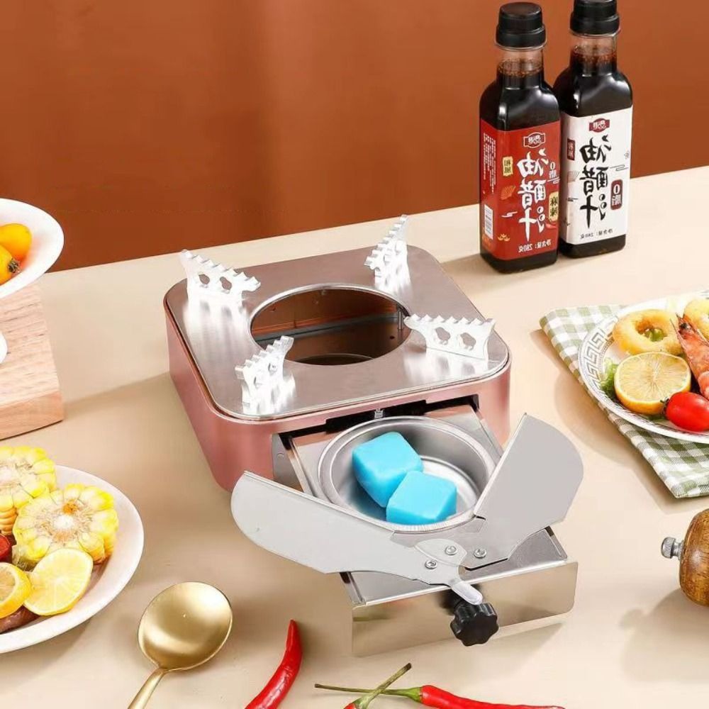 Tragbarer quadratischer Edelst – Camping Cooking Alcohol Bewertung und Preis