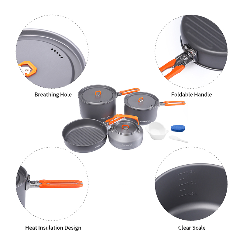 Fire Maple Kochgeschirr-Set fü – Camping Cooking Set For 4 Bewertung und Preis
