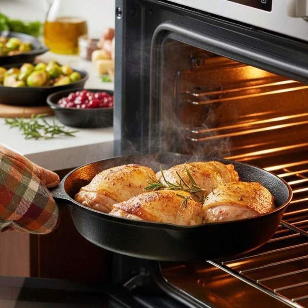 4-teiliges Gusseisen-Kochgesch – Camping Cooking Set For 4 Bewertung und Preis