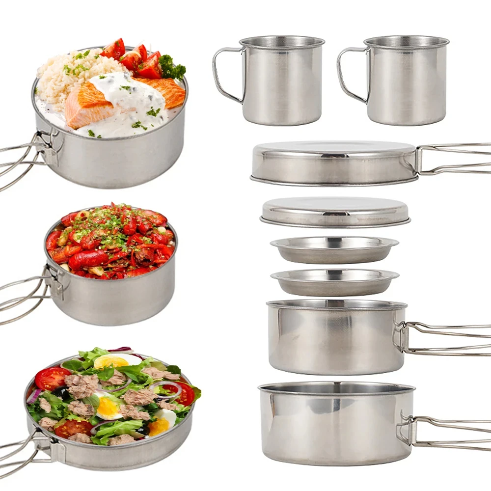 8 teile/satz Camping Kochgesch – Camping Cooking Recipes Bewertung und Preis
