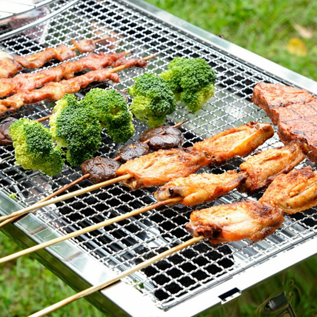 1 stücke/2 stücke 50*38 cm BBQ – Camping Cooking Mesh Bewertung und Preis