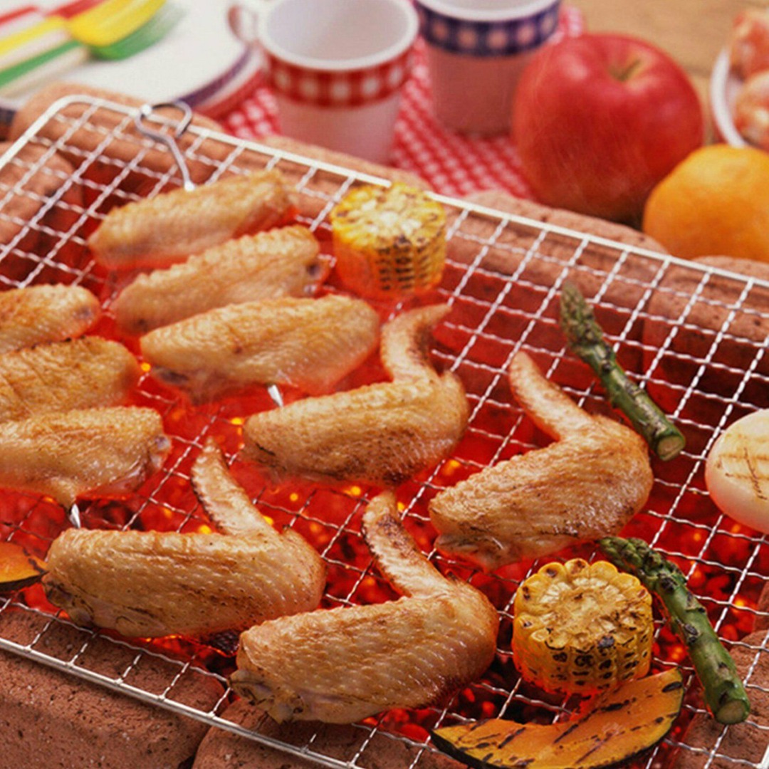 1 stücke/2 stücke 50*38 cm BBQ – Camping Cooking Mesh Bewertung und Preis