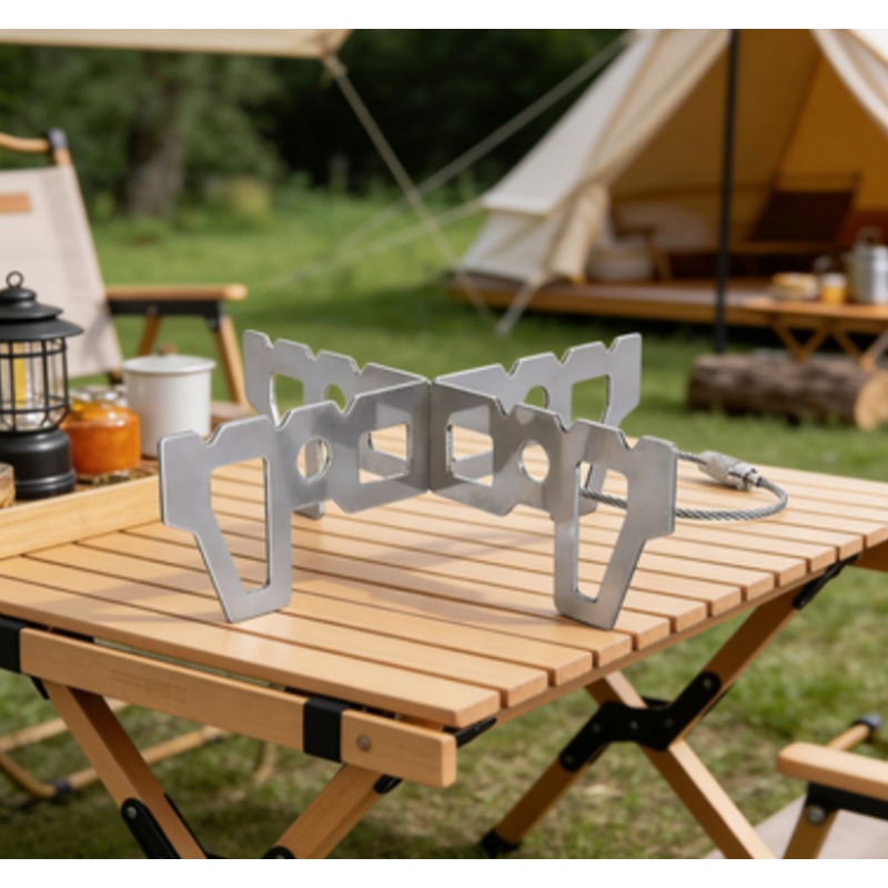 1 Paar Edelstahl-Alkoholofen-K – Camping Cooking Alcohol Bewertung und Preis