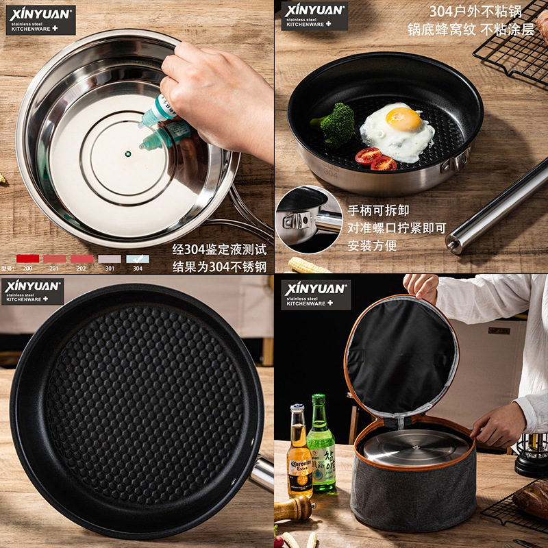 Tragbares Camping-Picknick-Koc – Camping Cooking Set For 4 Bewertung und Preis