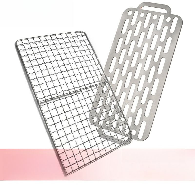Grillgitter aus reinem Titan f – Camping Cooking Mesh Bewertung und Preis