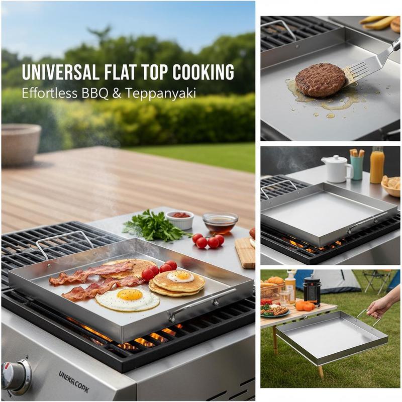 Universelle Flachgrillplatte 1 – Camping Cooking Set Bewertung und Preis