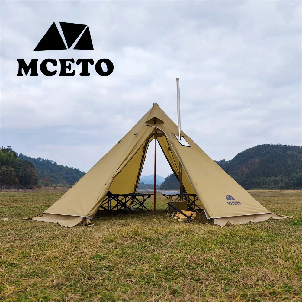 Pyramiden zelt Set Outdoor Win – Campfire Cooking In Another World Bewertung und Preis