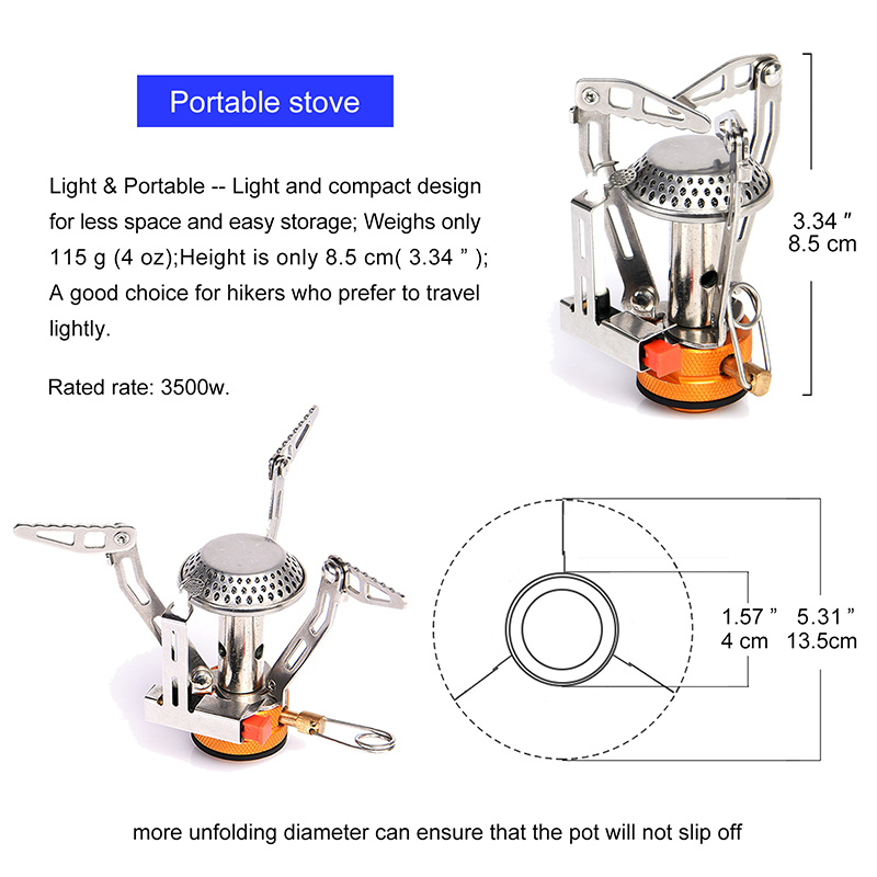 Widesea Tragbares Camping-Koch – Camping Cooking Set 2 Person Bewertung und Preis
