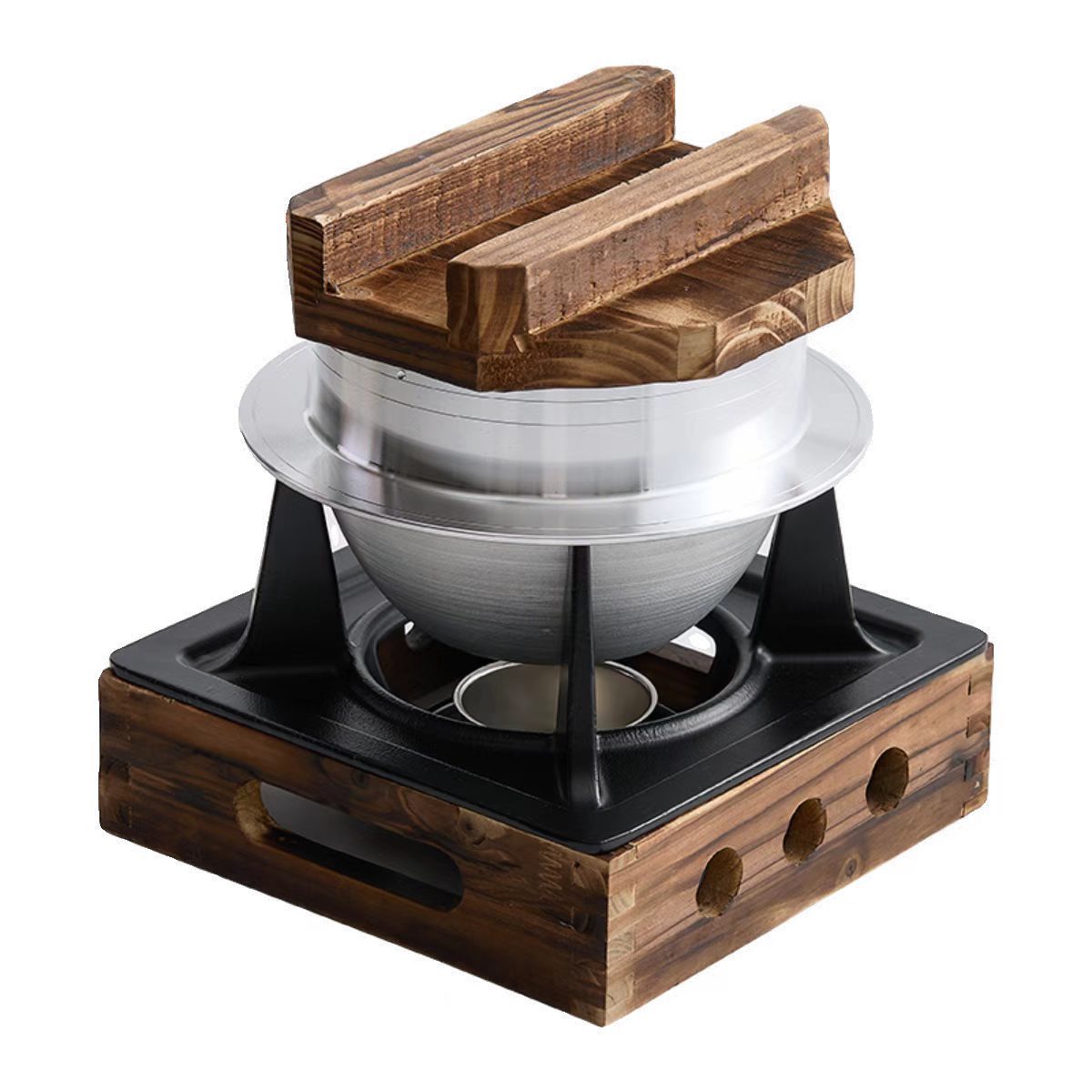 Japanischer Oolong-Topf mit Al – Camping Cooking Alcohol Bewertung und Preis