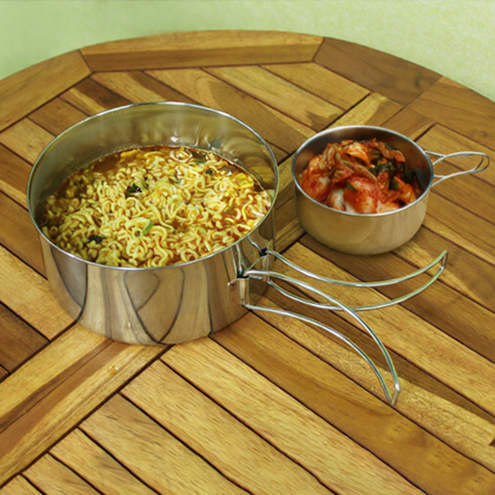 Outdoor-Kochset 4-teilig aus E – Camping Cooking Set For 4 Bewertung und Preis