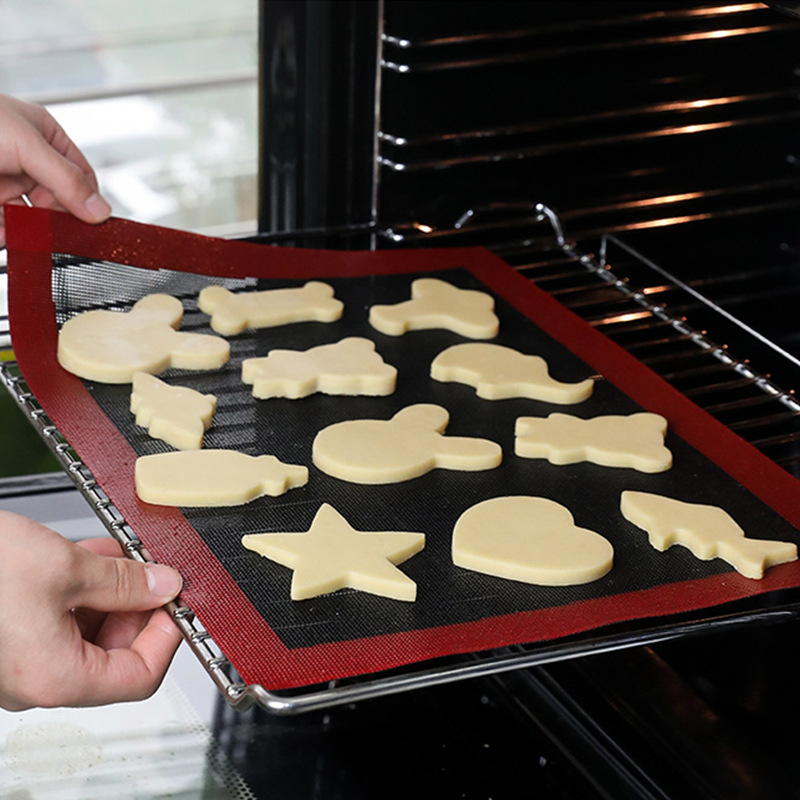 Perforierte Silikon Backmatte  – Camping Cooking Mat Bewertung und Preis