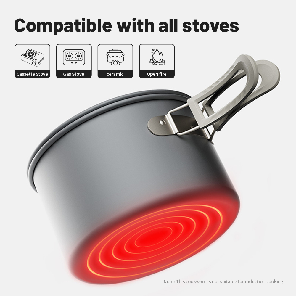Naturehike Camping Kochgeschir – Camping Cooking Set 2 Person Bewertung und Preis