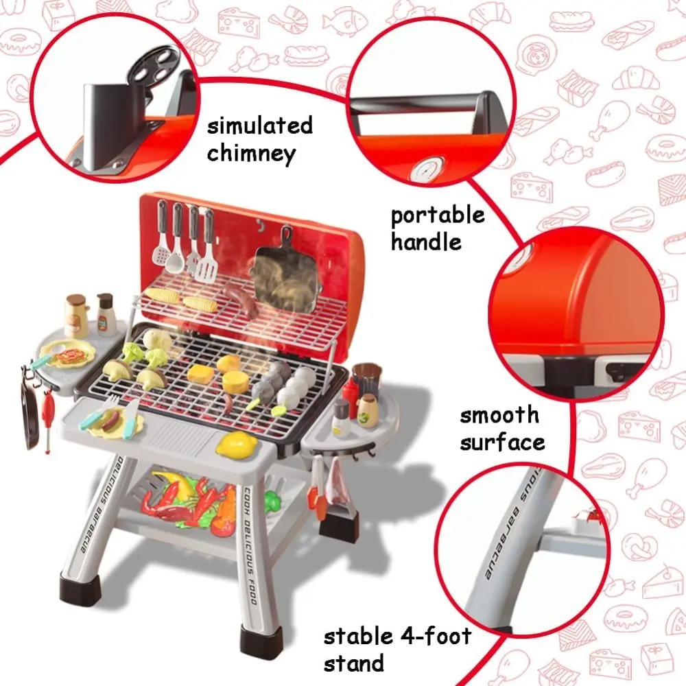 Barbecue-Grill-Spielzeug-Set f – Camping Cooking Gifts Bewertung und Preis