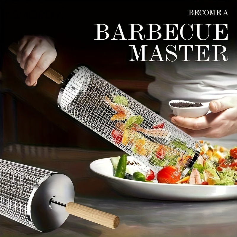 Rundes Grillkorb-Set, Rollende – Camping Cooking Basket Bewertung und Preis