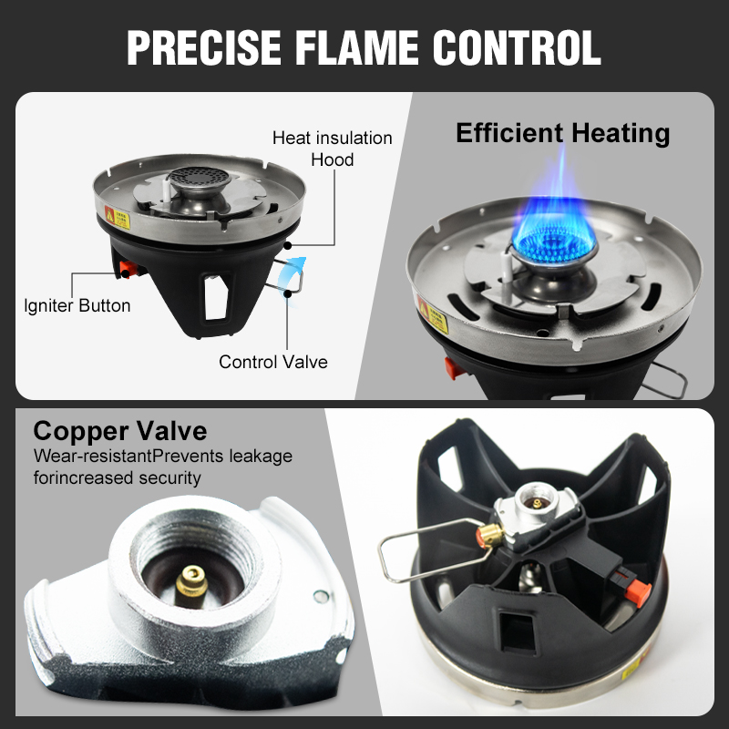 WESTTUNE Outdoor-Kochsystem, C – Camping Cooking Propane Bewertung und Preis