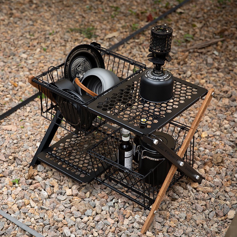 Tragbare Klappbare Campingtisc – Camping Cooking Basket Bewertung und Preis
