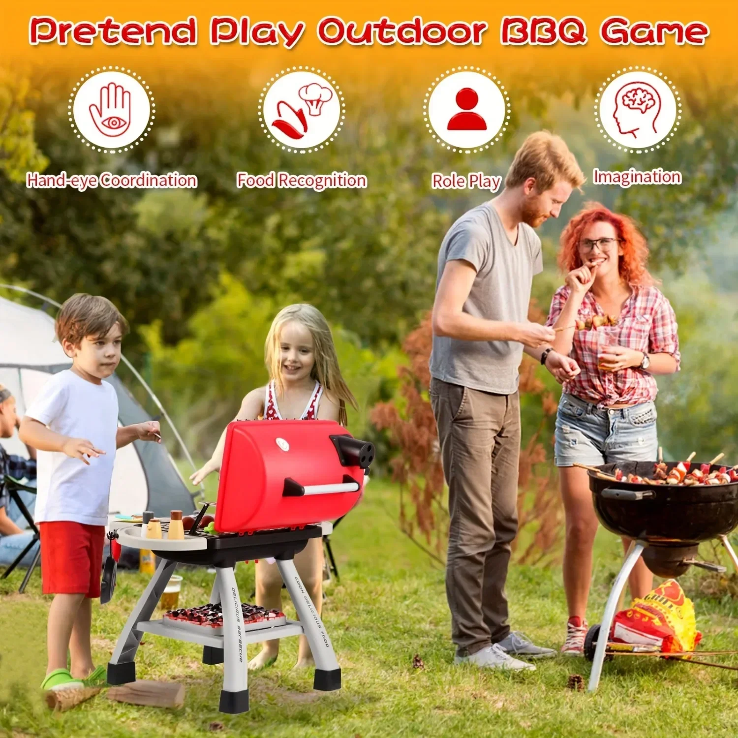 Barbecue Grill Spielzeug Set K – Camping Cooking Gifts Bewertung und Preis