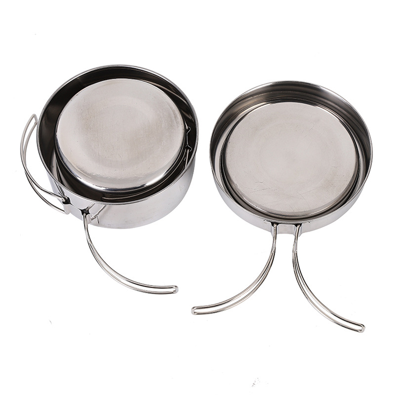 CLS 4-teiliges Edelstahl-Campi – Camping Cooking Set For 4 Bewertung und Preis