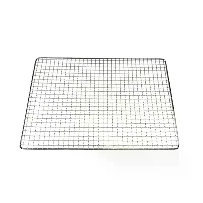 304 Edelstahl Rechteckiges Qua – Camping Cooking Mesh Bewertung und Preis