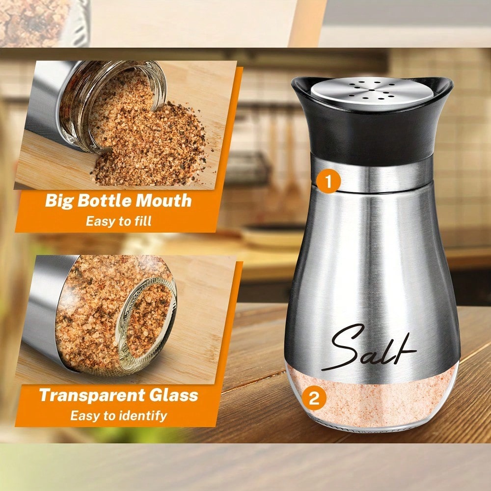 1 Salz/Pfeffer Shaker 4 Unzen  – Camping Cooking Gifts Bewertung und Preis
