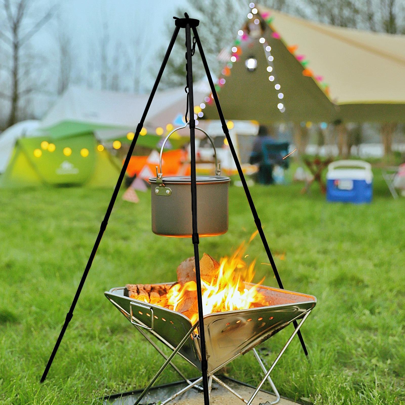 Großer Outdoor-Lagerfeuer-Drei – Camping Cooking Pot Large Bewertung und Preis
