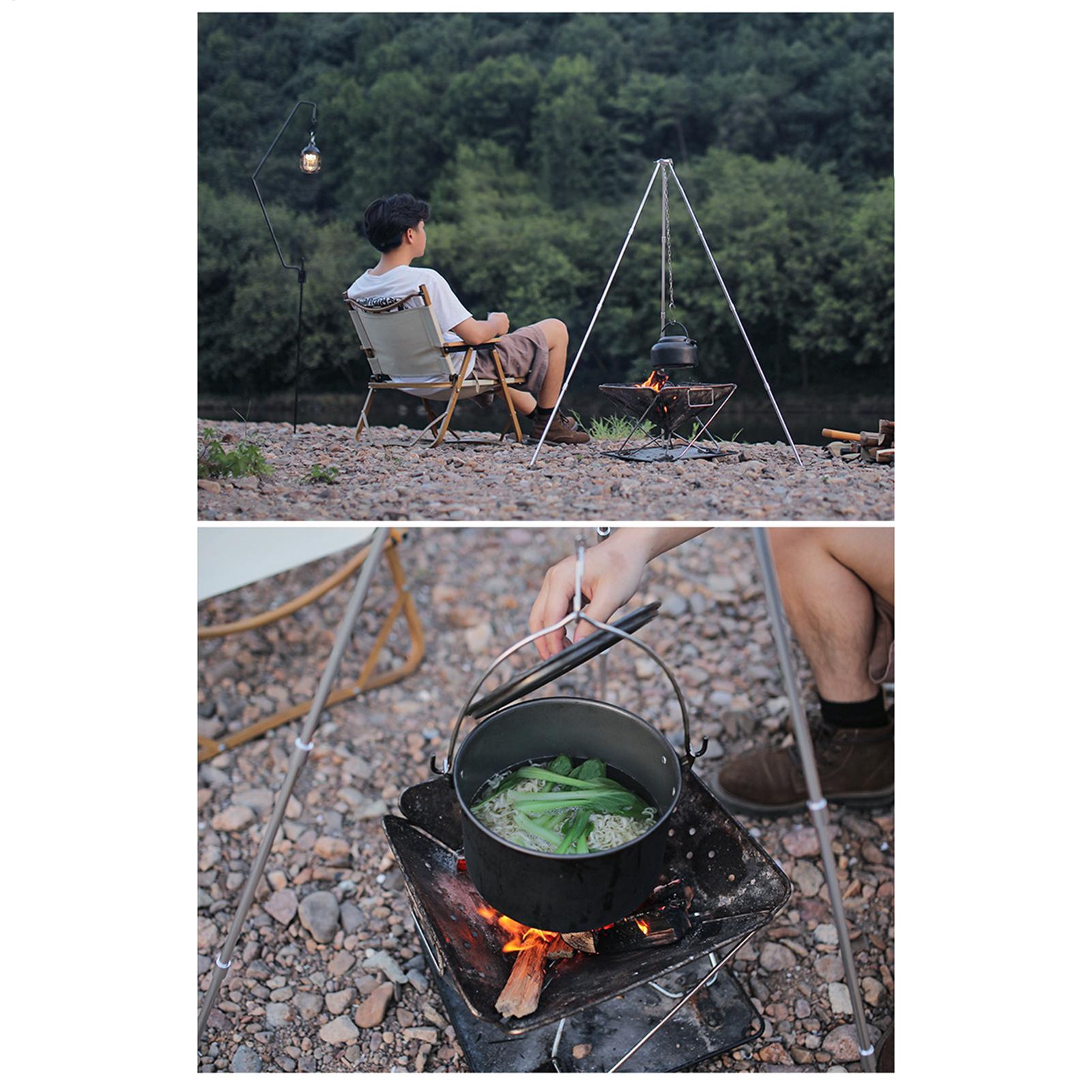 Großer Outdoor-Lagerfeuer-Drei – Camping Cooking Pot Large Bewertung und Preis