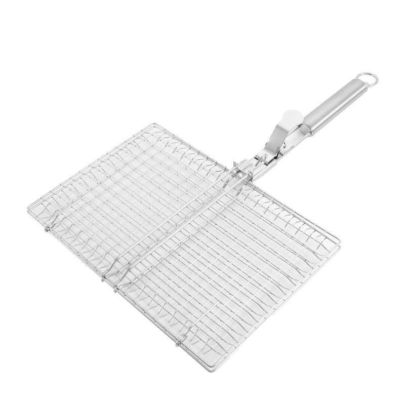 1SET Grill Net BBQ Mesh Griff  – Camping Cooking Mesh Bewertung und Preis
