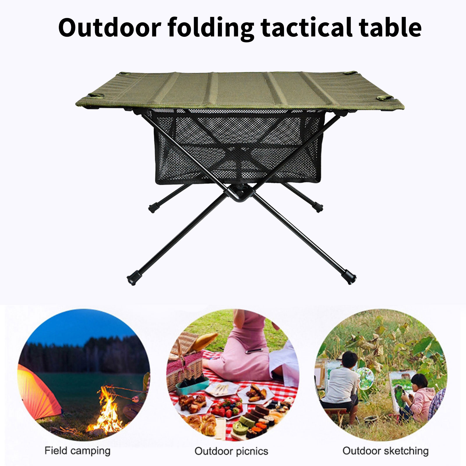 Camping Faltbare Tisch Lagerun – Camping Cooking Basket Bewertung und Preis