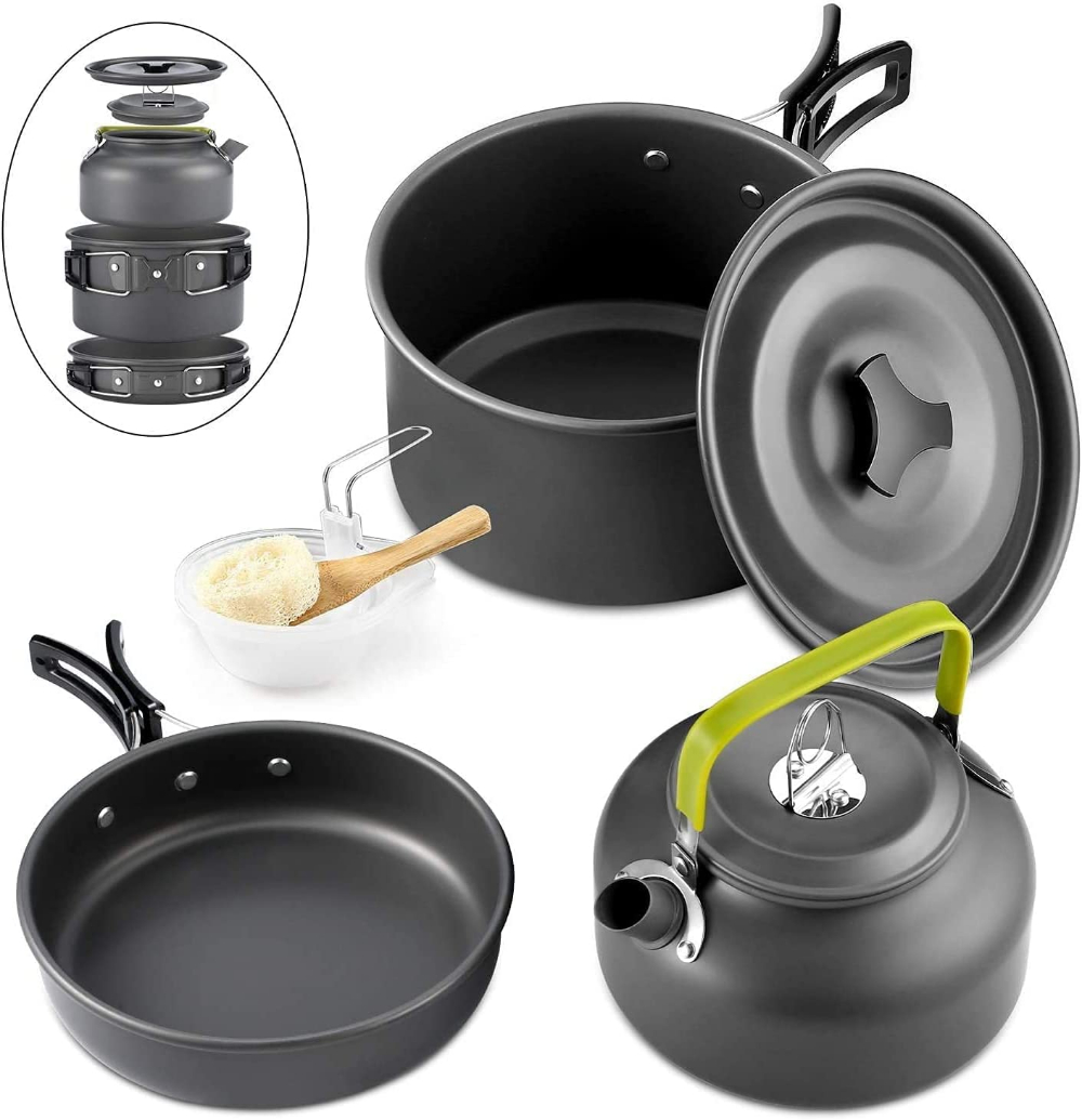 Outdoor Camping Kochgeschirr-S – Camping Cooking Set 2 Person Bewertung und Preis