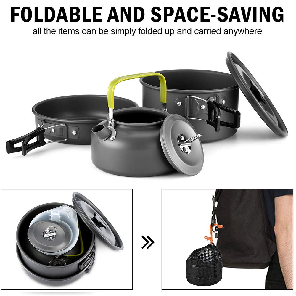Outdoor Camping Kochgeschirr-S – Camping Cooking Set 2 Person Bewertung und Preis