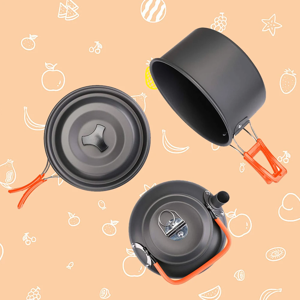 Camping-Kochgeschirr-Set, Wass – Camping Cooking Set Bewertung und Preis