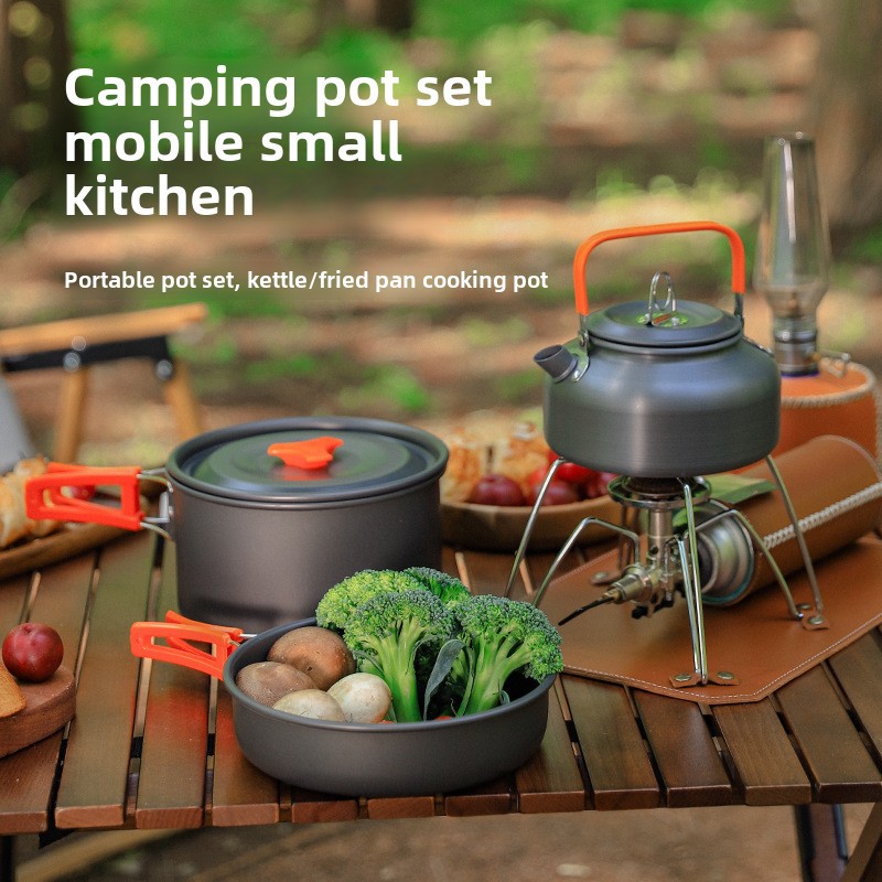 Outdoor-Camping-Kochgeschirr-S – Camping Cooking Set 2 Person Bewertung und Preis