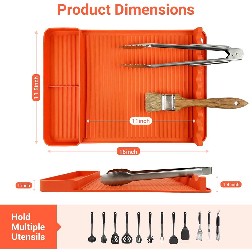 Hitzebeständige Silikon-Grillm – Camping Cooking Mat Bewertung und Preis