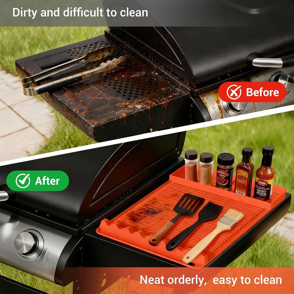 Hitzebeständige Silikon-Grillm – Camping Cooking Mat Bewertung und Preis